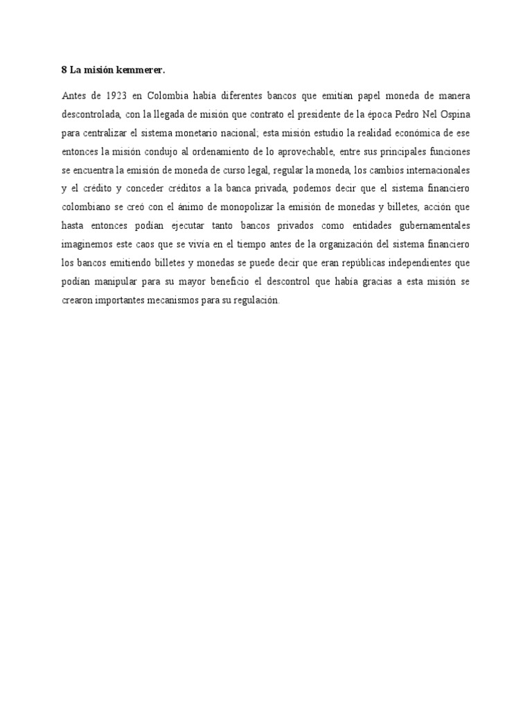 La misión kemmerer PDF