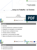 Higiene e Segurança No Trabalho - No Turismo