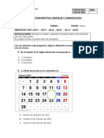 EVALUACIÓN DIAGNÓSTICO 2022_Matemáticas 2°