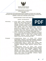 Perbup Nomor 26 Tahun 2021 Tentang Perbahan Perbup No 34 TH 2015 TTG Juklak Perda Kabupaten Tulungagung No 2 TH 2015 TTG Kepala Desa