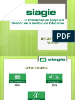 Registro de Notas Siagie