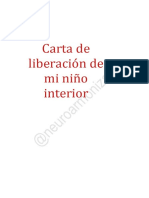 Carta Liberacion Niño Interior Neuroarmonizar