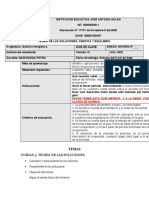 9° Guia 1-Teoría de Las Soluciones - Quimica Tercer Periodo 2021