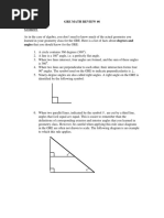 Gre Math Review 6