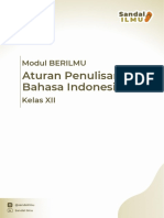 Aturan Penulisan Bahasa Indonesia