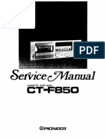 Pioneer CTF 850 Service Manual