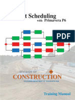 Project Scheduling With Primavera P6 Tra