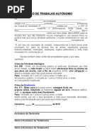 DECLARAÇÃO MODELO I Declaro Para Os Devidos