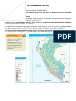 Las ecorregiones marinas del Perú: mar frío y mar tropical