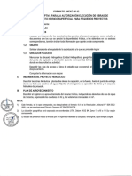 FORMATO #12 Ejecución Pequeños Proyectos