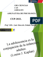 Desarrollo humano desde la adolescencia a la adultez media