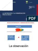 Sesión 2 TEO - T. Entrevista y Observación