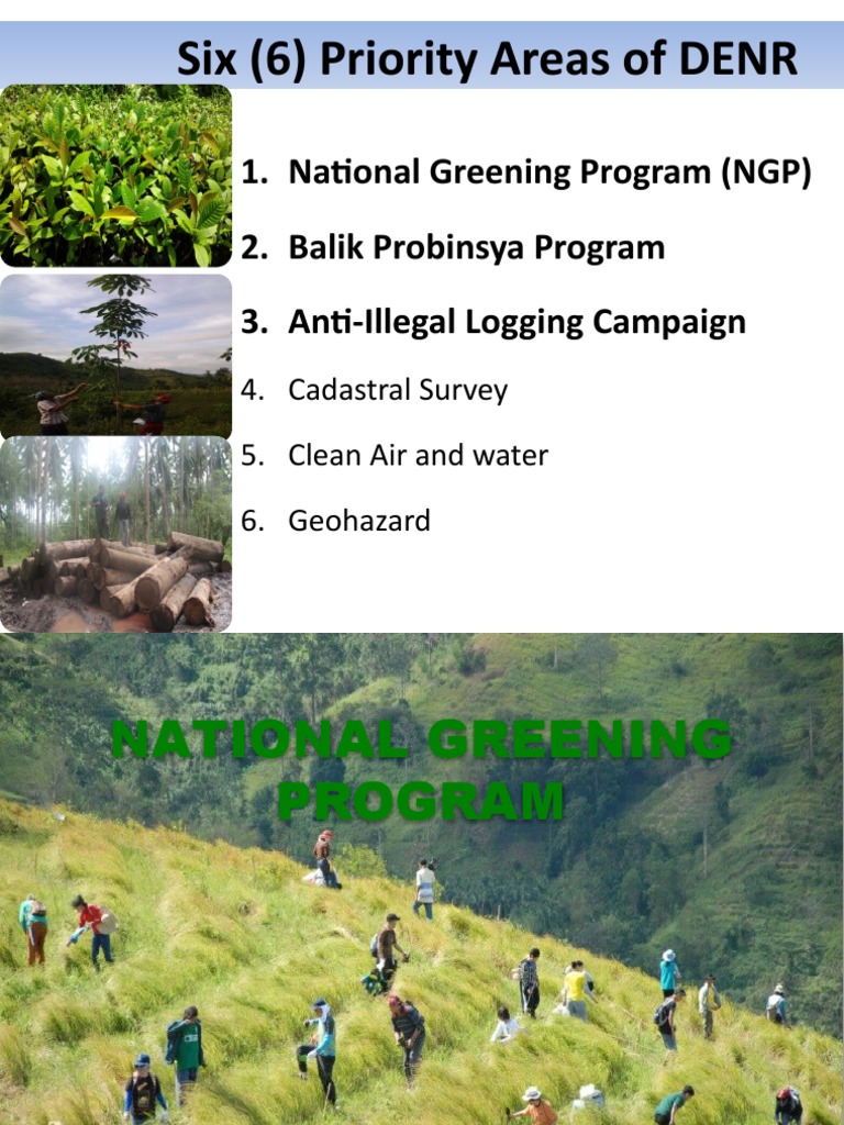 National Greening Program Overview | PDF | Geographic Information System