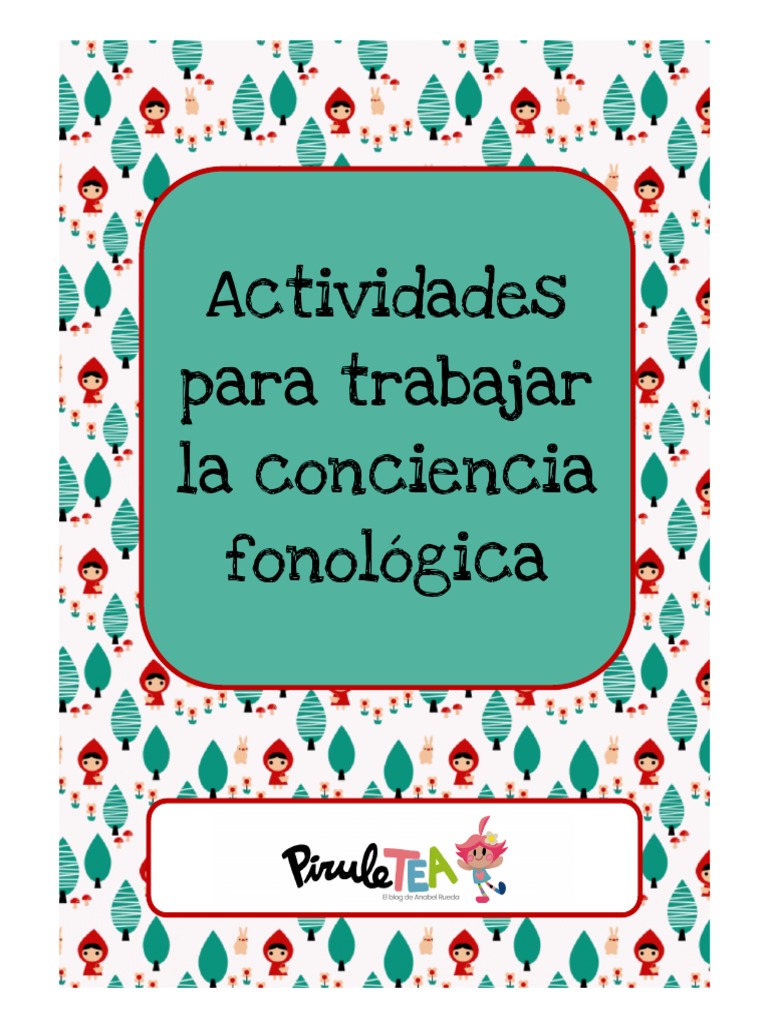 Conciencia Fonologica Cuaderno | PDF