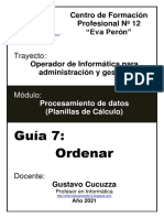 CFP12 - G7 Ordenar - 2021
