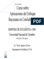 2006 Colombia Curso Confiabilidad Bayesiana