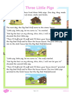 The Three Little Pigs Differentiated Reading Comprehension Activity