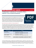 Abs Regulatory News: Permanent Means of Access (Pma) - Inspection & Maintenance