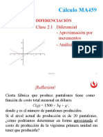 1.4 Aplicaciones - Aproximaxiones, Diferenciales y Marginalidad (2)