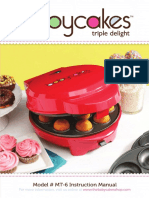 Sunbeam FPSBCMM901 Mini-Cupcake Maker, Pink