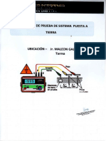 Protocolo de Prueba de Puesta A Tierra - 1