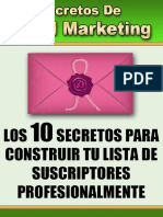 Secretos para construir lista suscriptores