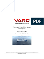 Power and Propulsion System Description Vard Electro AS: Document ID: 78478-860-001 Rev B