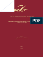 Facultad de Ingeniería y Ciencias Agropecuarias Implementación de Un Multicóptero Con Capacidad de Carga Útil de 1,3 KG