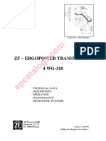 ZF - ERGOPOWER TRANSMISSION 4 WG-310 Service Training