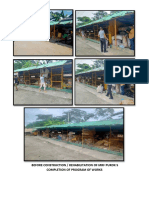 Before Construction / Rehabilitation of MRF Purok 5 Completion of Program of Works