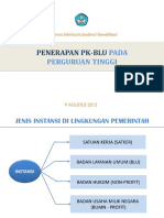 Penerapan PK Blu Pada Perguruan Tinggi PDF