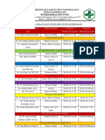 Jadwal Poliklinik dan Pelayanan Puskesmas Picung