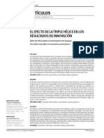 18 - Efeito Da Hélice Tríplice em Desempenho de Inovação - RAE - 2013