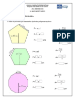 Áreas de Polígonos Regulares