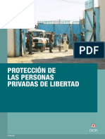 2016, Protección de Las Personas Privadas de Libertad