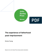 The experience of fatherhood after imprisonment