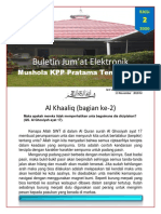 Buletin Jumat Ke-2 KPP TGR (Nop 20 Mgg-2)