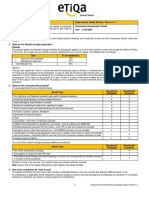 Houseowner/Householder Takaful Product Disclosure Sheet Summary