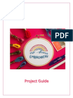 No Stress Embroidery - Projectguide