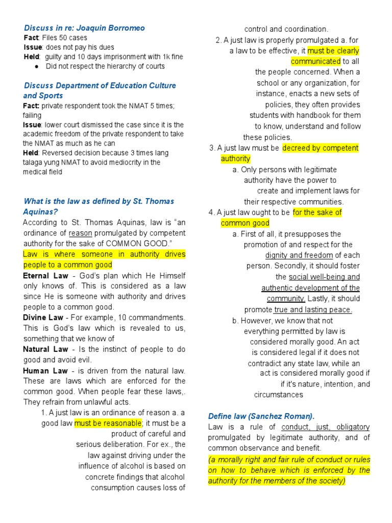 Legal Principles and Case Summaries | PDF | Eminent Domain | Precedent