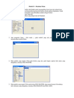 Modul 13 Membuat Menu