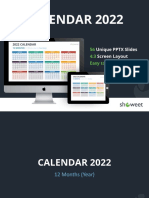 Calendar2022 Showeet (Standard)