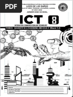 ICT 8 Learning Module Quarter 3 Week 5 8