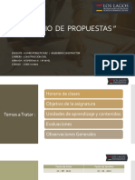 ESTUDIO DE PROPUESTAS - CLASE 1 y 2