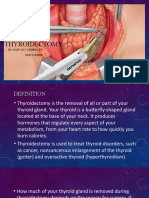 THYROIDECTOMY