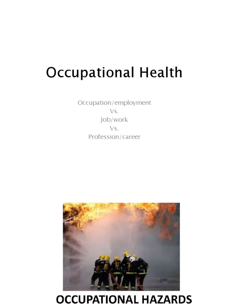 M5 Occupational Health PDF Occupational Safety And Health Human