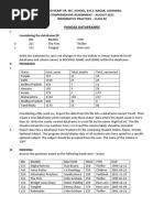 Ip - Class Xii - Comprehensive Assignment Mid Term 2022-2023