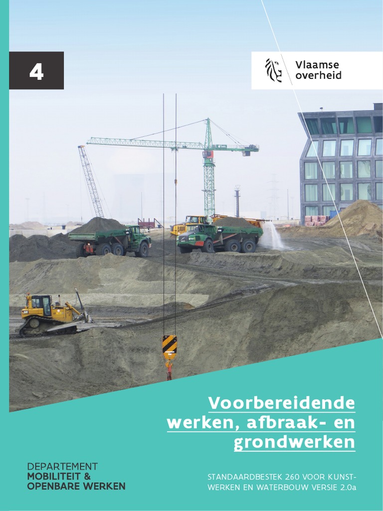 SB260 2.0a SB 04 Voorbereidende Werken Afbraakwerken en Grondwerken ...
