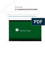 Curso Microsoft Project Nivel Basico