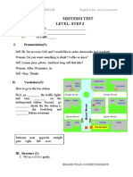 MIDTERM TEST Step 3